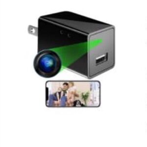 USB Wall Charger with Hidden Camera